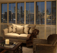 Volet de plantation en tilleul ou PVC, design britannique AS2047 TOMA