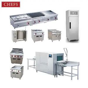 Los CHEFS hotel de 5 estrellas de equipos de cocina del hotel La lista de equipos