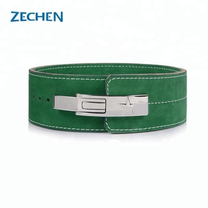 Özel sırt desteği spor salonu deri powerleather kol kemeri ağırlık kaldırma kayışları tokaları halter kol kemeri logosu - Product Image 3