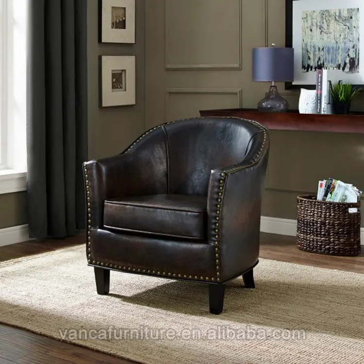 बिक्री के लिए प्राचीन बेडरूम Kildare टब चमड़े की कुर्सी