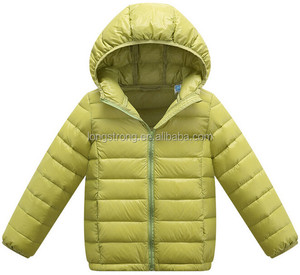 Nouveau Veste <span class=keywords><strong>d</strong></span>'hiver personnalisée en duvet de canard pour garçons et filles Vestes Vêtements pour enfants Manteau à capuche <span class=keywords><strong>d</strong></span>'extérieur Veste en duvet pour enfants - Product Image 4