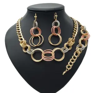 Wholesale Pakistani Designer Gold Plated Best Imports Wholesale Nigerian Jewelry Set