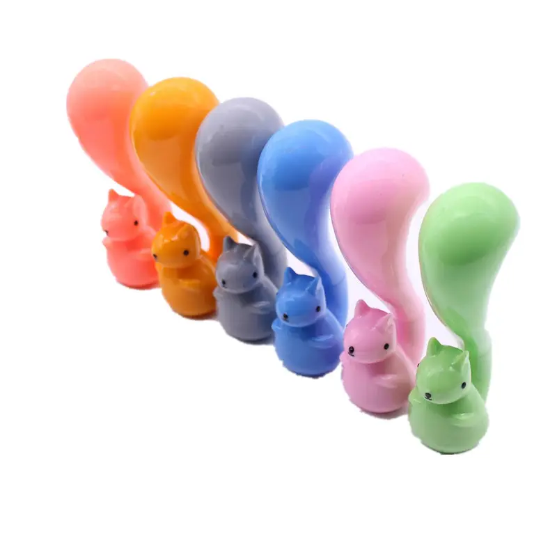 Promotional novelty animal toy pen kawaii squirrel pen