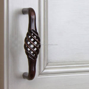Atacado Antique Oil Rubbed Bronze <span class=keywords><strong>Birdcage</strong></span> <span class=keywords><strong>Cabinet</strong></span> Pull Gaveta Ajustável Handle para Cozinha Móveis - Product Image 5
