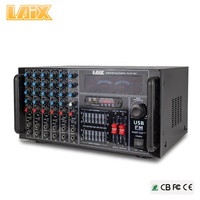Laix AV-971Gh Sasion Ligne Audio Transistor Optique Pro Power Classe AB Module Circuit EQ Amplificateur