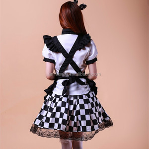 Di alta qualità Lolita ragazze gonna Sexy abito Lolita abito da <span class=keywords><strong>cameriera</strong></span> Anime Nyaruko Cosplay Costume di Halloween Sexy Costume - Product Image 6