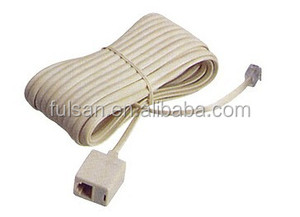 Haute Qualité Plat et Rond Cat3 RJ11 Câble Téléphonique - Product Image 6