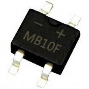 RECT 1 GIAI ĐOẠN 1KV 500MA MBF IC cầu diode mb10f - Product Image 2