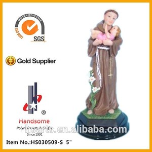 pulgadas 5 santa resina anthony <span class=keywords><strong>estatuas</strong></span> <span class=keywords><strong>religiosas</strong></span> al por mayor - Product Image 1