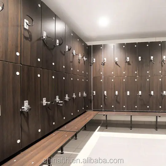 Swimming Pool Lockers Gym Sports Locker Rooms Laminate Personal Lockers