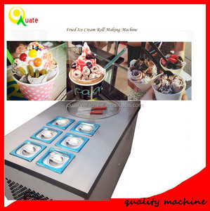 Plaque d'acier inoxydable laminée à froid, Prix de la machine à crème glacée frite commerciale, Machine à crème glacée à friture laminée - Product Image 4