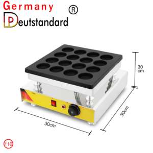 16 delik kırmızı fasulyeli kek makinesi japon kek Obanyaki Imagawayaki Maker makinesi - Product Image 4