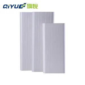 Central Flat Ventilation Pipes Square Plastic HVAC Duct