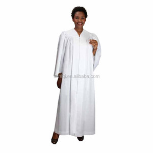Túnica bautismal <span class=keywords><strong>de</strong></span> algodón Lisa pura con <span class=keywords><strong>esperanza</strong></span> religiosa <span class=keywords><strong>de</strong></span> <span class=keywords><strong>Iglesia</strong></span> - Product Image 1