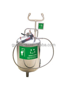 Estación de lavado de ojos portátil de 8 galones Producto de seguridad resistente a productos químicos - Product Image 4