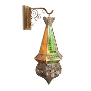 Moroccan colorful glass pendant lighting from alibaba China