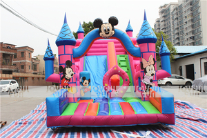 Professional Factory Favorite Micky <strong>Mouse</strong> Cartoon Inflatable <strong>Slide</strong> Inflatable Dry <strong>Slide</strong> for Amusement Park - Product Image 3