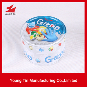 Tùy chỉnh 3D dập nổi 3-mảnh kim loại tinplate vòng hộp thiếc cho xúc xắc và poker trò chơi gói - Product Image 2