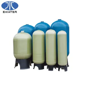 Hoge Druk 1000m3 Industriële Zand Glasvezel Filter Ionenwisseling Water Frp Tank Voor Waterbehandeling