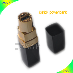 Lápiz labial Powerbank real 2600 mAh batería para la <span class=keywords><strong>señora</strong></span> mejor - Product Image 2