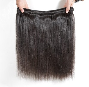 Tissage de <span class=keywords><strong>cheveux</strong></span> malaisien, lot de 3, <span class=keywords><strong>cheveux</strong></span> lisses, 100%, <span class=keywords><strong>cheveux</strong></span> vierges, décontractés, crépus - Product Image 1