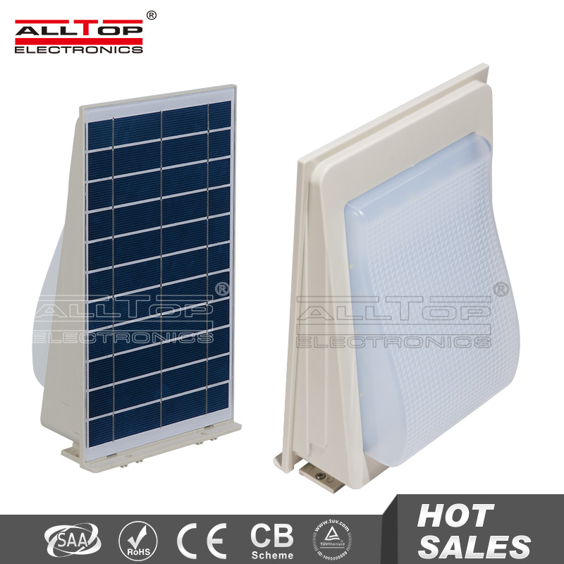 Настенные декоративные солнечный датчик открытый IP65 стены светодиодные 5 Вт