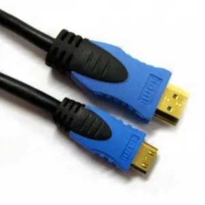 Mini HDMI Cable with Ethernet 2160P 3D TV