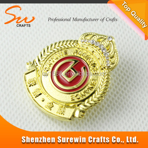 Usine broche pins <span class=keywords><strong>gros</strong></span> couronne pins - Product Image 1
