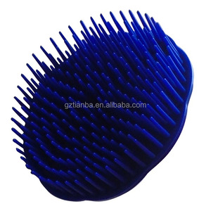 2016 nuovo Design fornitura di fabbrica del cuoio capelluto Shampoo guanto da massaggio (plastica) per il bagno di testa - Product Image 6