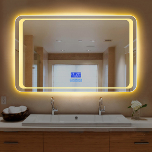 Fonction de lecteur de musique <span class=keywords><strong>miroir</strong></span> de salle de bain avec LED lumières <span class=keywords><strong>autour</strong></span> du bord personnalisé mur grande LED <span class=keywords><strong>miroir</strong></span> - Product Image 6