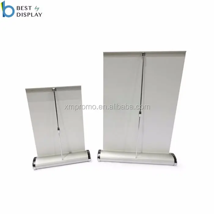 Table roll up banner stand/mini desktop rollup