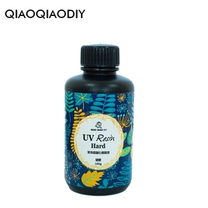 Qiaoqiaodiy siêu bóng cứng tự làm rõ ràng đúc chữa bệnh UV nhựa - Product Image 3