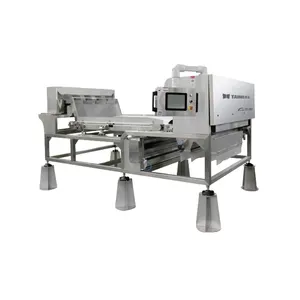 Plastic vlok kleursorteerder, ccd riem type kleur sorter machine in china