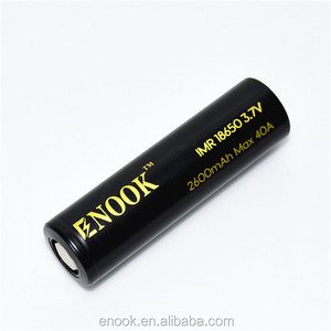 Batería recargable li-mn enook 18650 2600 mAh <span class=keywords><strong>3</strong></span>.7 v 20a battrey con precio competitivo - Product Image 2