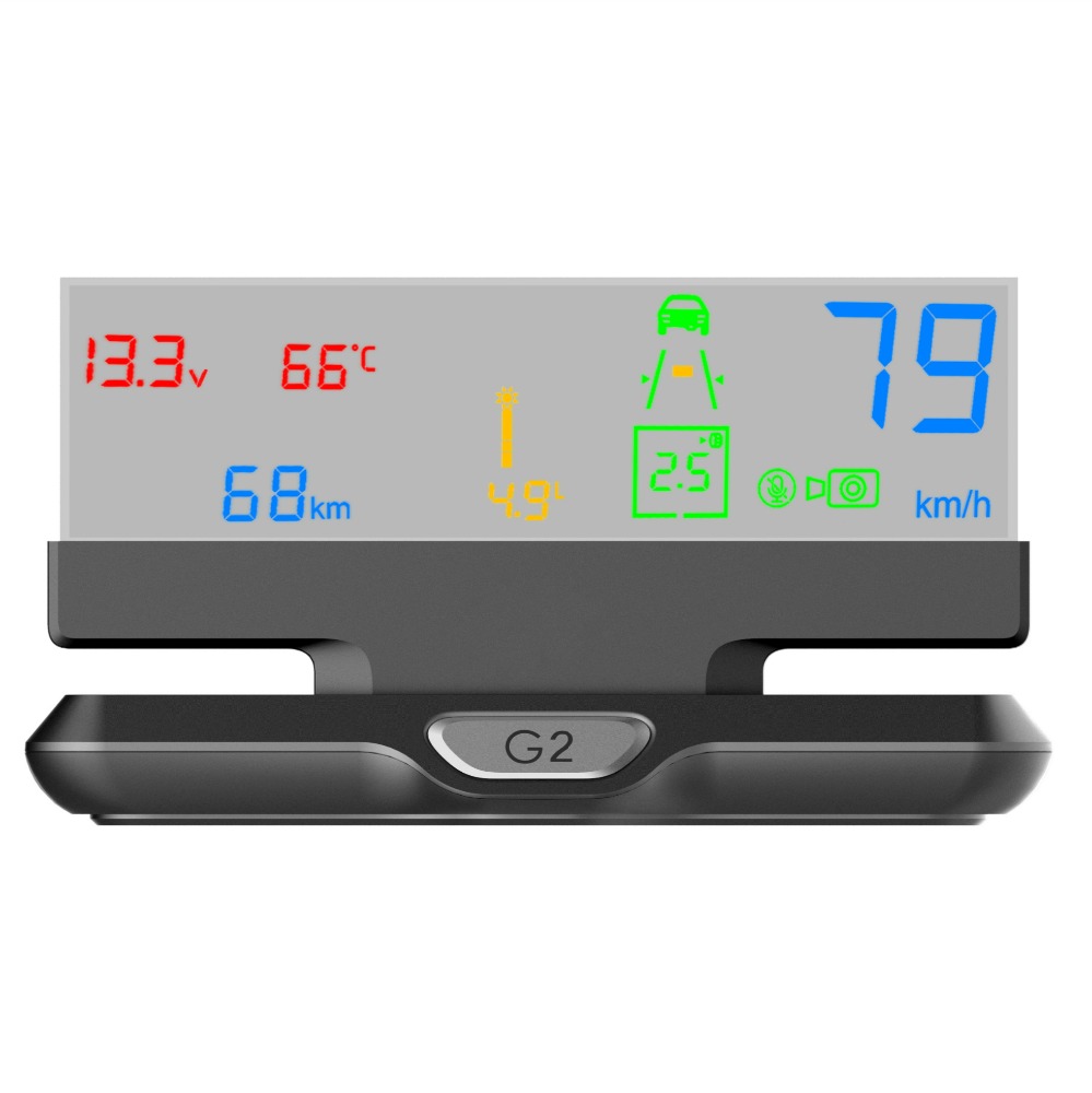 2019 Hot sale Kingauto smart truly car hud Start up and shutdown with car HUD hud display Speed, fuel consumption, TPMS