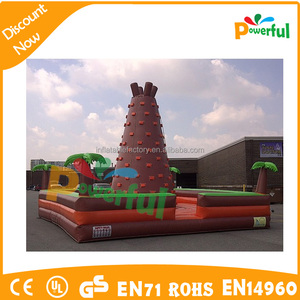 Loco rocódromo hinchable niños muro de escalada al aire libre - Product Image 1