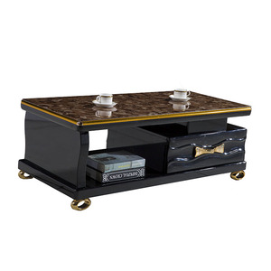 Wholesale Custom Turkey Stylish Lowes Simple <strong>Small</strong> Design Pole Glass Stand <strong>Bracket</strong> for <strong>Tv</strong> Stand Coffee Table 2 in 1 - Product Image 1