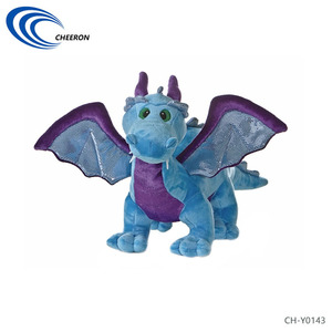 Chất lượng cao màu tím dễ thương tinh tế đẹp dragon fly đồ chơi sang trọng - Product Image 3