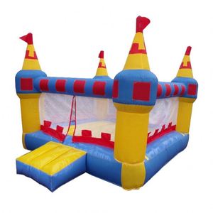 Château plein d'entrain <span class=keywords><strong>gonflable</strong></span> de maison de videur de <span class=keywords><strong>mini</strong></span> prix bon marché d'usine de la Chine pour le jeu d'arrière-cour d'enfants - Product Image 1