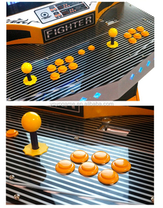 Borne d'arcade de combat et de tir à monnayeur 32 pouces pour 2 joueurs, avec plus de 1000 jeux intégrés, pour centres de jeux et usage domestique - Product Image 6