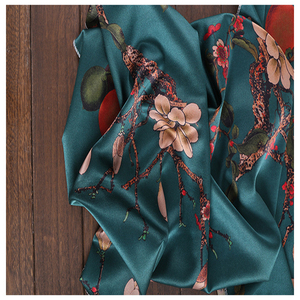 Premium flor chino italiano <span class=keywords><strong>seda</strong></span> tela impresa - Product Image 3