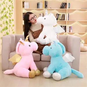 Peluche peluche unicorno peluche con coperta