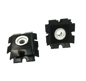 Chine 공급 판매 블랙 스퀘어 너트 사용 25*25mm.