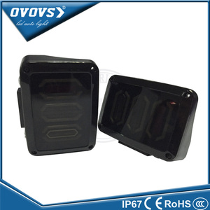 OVOVS Nueva Europa Tipo LED Luz Trasera 12 V Cola de Freno de Torneado, Luz de Marcha Atrás Para Wrangler 07-16 - Product Image 4