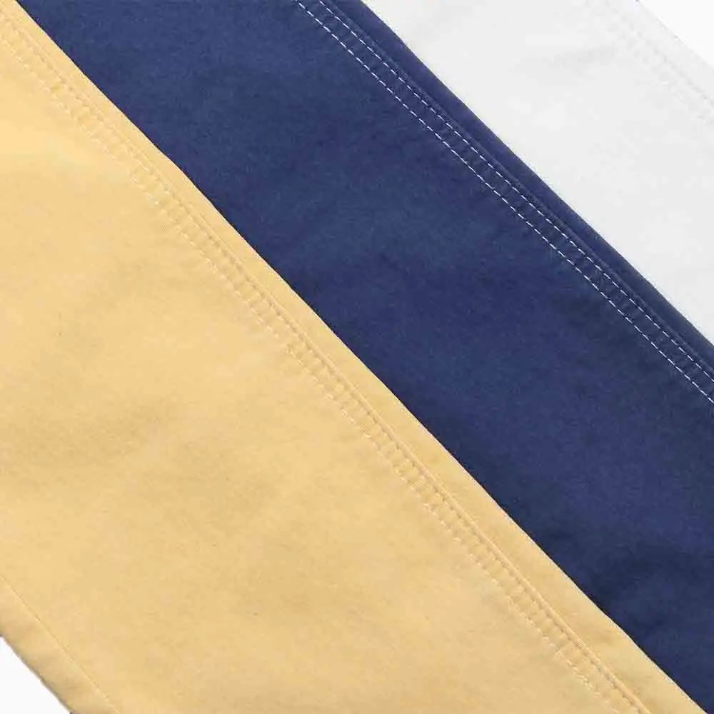 2023 vendita calda falso tessuto denim bianco lavorato a maglia tessuto jeans PFD