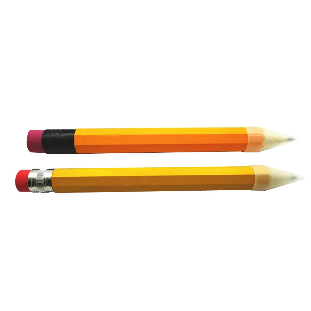 Promotional Kids Children Custom Printing Large HB Pencil Kids Big Bold Jumbo Giant Wood Pencil