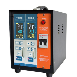 LCD <span class=keywords><strong>2</strong></span> Zona Penyetelan Otomatis, Kontroler Suhu Pelari Panas untuk Cetakan Injeksi - Product Image 4