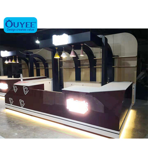 Design <span class=keywords><strong>di</strong></span> Bancone per <span class=keywords><strong>Gelateria</strong></span> Personalizzato, Chiosco in Legno per Caffetteria e <span class=keywords><strong>Gelateria</strong></span> da Interno - Product Image 4