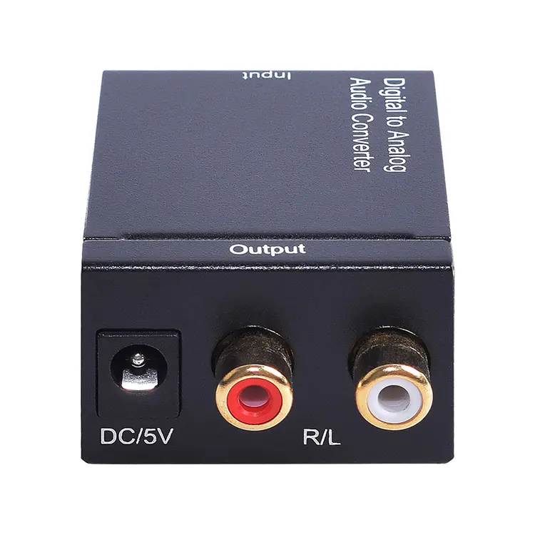 Fabbrica Della cina A Buon Mercato OEM ODM Analogico A Digitale Convertitore Audio L/R per SPDIF Toslink Coassiale A/D audio Converter