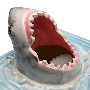 Plateau de service à Sushi en céramique, design personnalisé en forme d'attaque de requin, livraison gratuite - Product Image 2